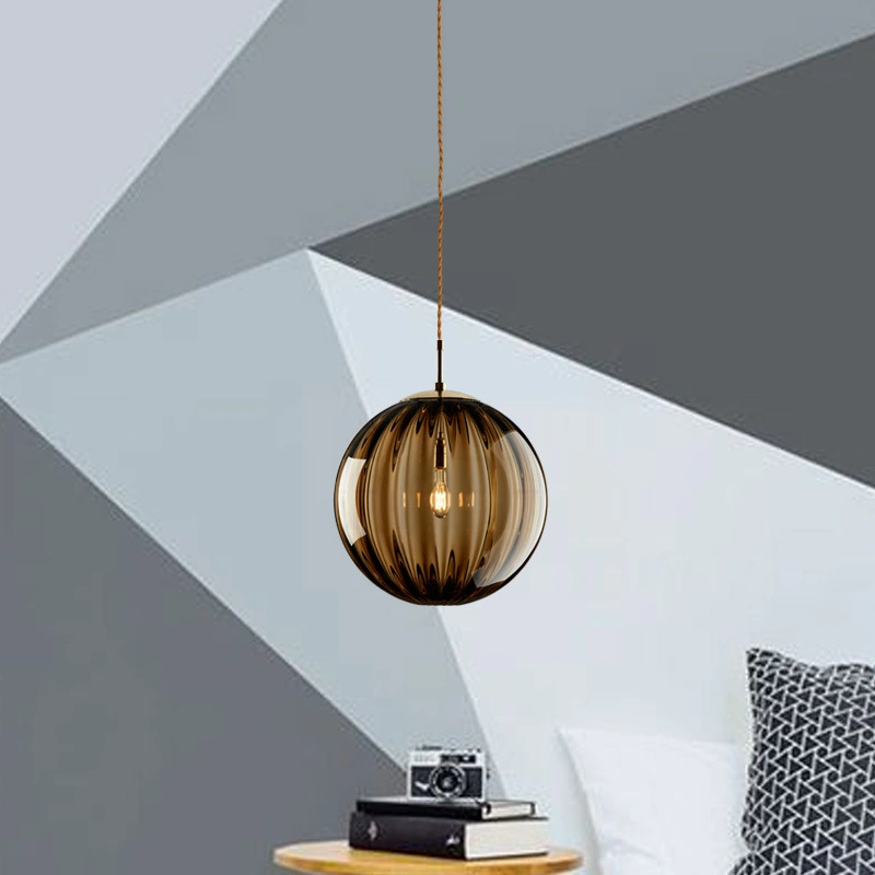 Modern LED Pendant Lamp Nordic Hanging Lights Glass Ball Lighting Fixtures (WH-GP-43)