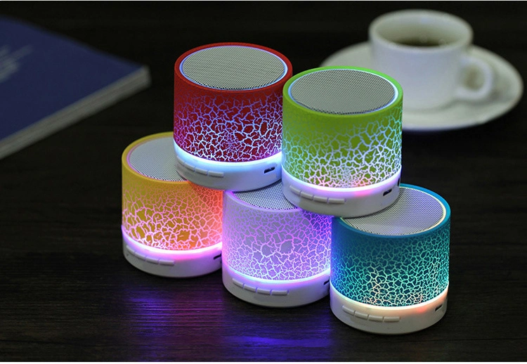 2020 LED Light Wireless Audio Speaker, Mini Portable Bluetooth Speaker