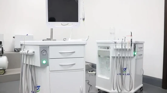獣医歯科機器セット LED 内蔵エアコンプレッサー高級モバイル格安価格 Unidad ポータブル歯科椅子子供のため