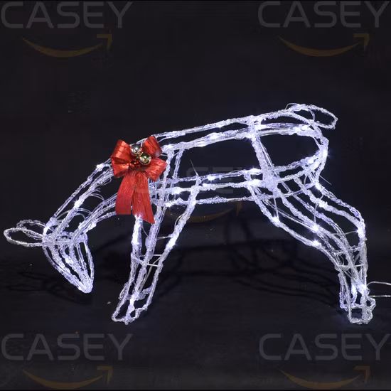 3D 折りたたみ金属鉄フレーム装飾妖精屋外ぶら下げボール形状クリスマス LED ライト