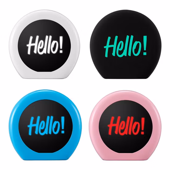 カスタムロゴイルミネーションミニポータブルオーディオワイヤレスBluetoothスピーカー卸売