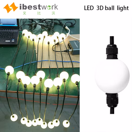 カラフルなステージライト、LEDリフティングボール、ハンギングボールライト